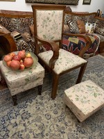 Fresh 3-piece Reading Nook Set (Armchair, Table, Ottoman)