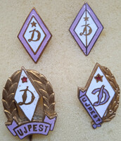 Dozsa újpest 4 different football sport badges (u1)