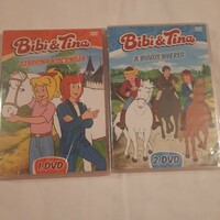 Bibi & Tina  1-2. rajzfilm DVD  Eredeti csomagolásban, bontatlan