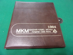 Magyar Kábel Művek 1984 es reklám határídő napló dobozában
