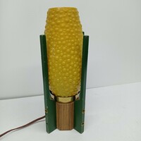 Space age "Méhkas" (kukorica) műanyag buborék lámpa,  60-as évek