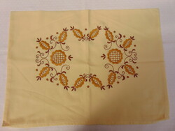 New, hand-embroidered decorative cushion cover 56x42 cm