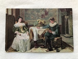 Antique postcard - postage clean -2.