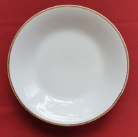 Kahla német porcelán tál tányér arany széllel tálaló