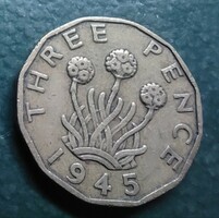 England 1945. 3 Penny