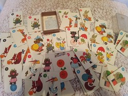 Retro román gyerek kártyajáték