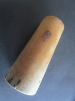 Gingerbread shape baking dish sharp - deep contour wood carved ancient pattern Hungarian handwork