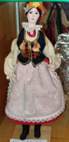 Folk costume doll