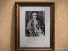 Fénykép   XII . Pius Pápáról és a Pápa  saját kezű aláírásával