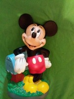 Gyönyörű minőségi BULLYLAND - DISNEY Mickey Mouse Miki egér persely műanyag figura nagy  24 cm