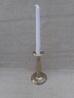 Old art deco copper candle holder with gift candle in good condition