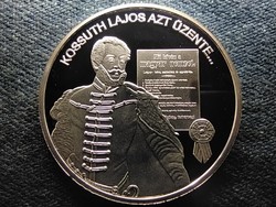 Nemzetünk nagyjai Kossuth Lajos .999 ezüst PP (id69672)