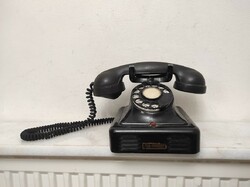 Antik telefon asztali tárcsás telefon 1930-as évek 322 6215