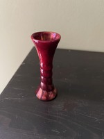 Zsolnay antik szecessziós miniatűr váza, mini váza eozin