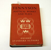 Alfred Tennyson poetical works and plays (költői művek)