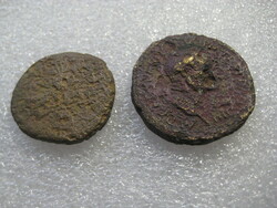 Római  nagy bronz  28 és 32  mm
