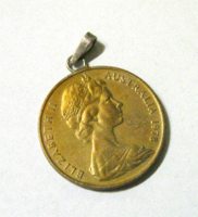 Ausztrália -  20 cent, 1978 - II. Erzsébet királynő  - érmemedál