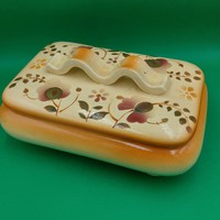 Géza Gorka and István Gádor art deco butter dish from the 1940s