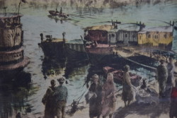 Kórusz József : Dunapart 1958