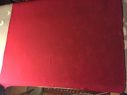 Dark red/burgundy rayon small scarf 53 x 53 cm