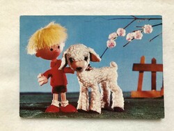 Old postcard - puppet design: otto foky -2.