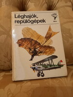 Régi Kolibri zsebkönyv: Léghajók, repülőgépek