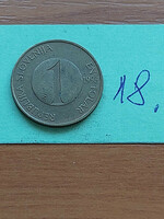 SZLOVÉNIA 1 TOLAR 1993 SALMO TRUTTA FARIO,SEBES PISZTRÁNG  18