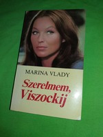 1989 Marina Vlady : Szerelmem, Viszockij életrajzi könyv képek szerint MAGVETŐ