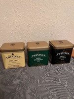 Twinings English tin tea box