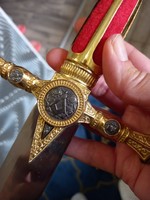 Great dagger, sword with all masonic symbols