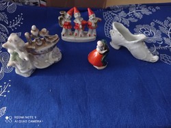 Keramos Wien , Wagner Apel mini porcelán figurák sérültek