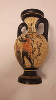 Eredeti görög kerámia amfora füles korsó
