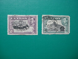 Brit gyarmat /  Ceylon  bélyeg VI.György 1938