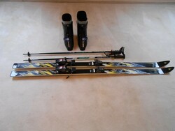 Kneissl skis + pole + boots