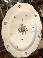 Herendi porcelán asztalközép, kinálók, 25 x 32 cm-es nagyságú.7025