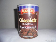 Retro Rokeach Chocolate - csokoládés keksz fémdoboz - 1980-as évek