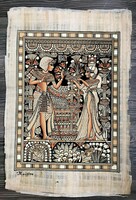 Egyiptomi papirusz: Tutanhamon feleségével Anheszenamon -al
