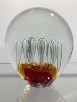 Design gifts! Czech glass paperweight (modern)