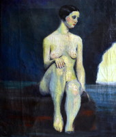 Kulits Kálmán - Kalman de Kulits (1899-?): FRENCH ACTRESS NUDE PARIS 1925