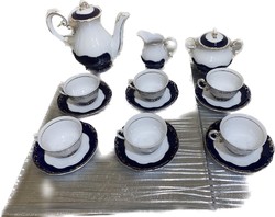 Zsolnay pompadour ii coffee set in perfect condition