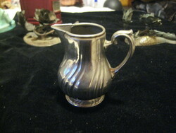 Jelzett ,  tejszín kiöntő  , 0,15 l  ,  ezüstözött  9,5 cm