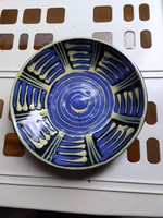 Blue decorative plate, - 362