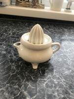 Antik porcelán citromfacsaró kiöntőjével