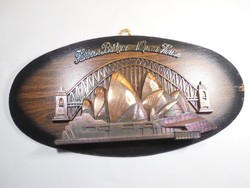 Australia sydney harbor bridge bridge opera house souvenir, tourist souvenir mural wall hanging decoration
