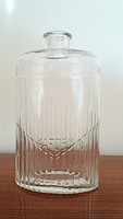 Régi nagy Baeder kölnis üveg vintage parfümös üveg 21 cm