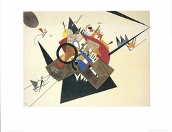 Wassily Kandinsky - Fekete háromszög, 1923 Eredeti litográfia!