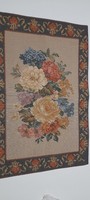 Machine-made gobelin tablecloth in like-new condition