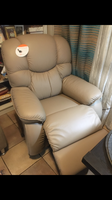 Új, marhabőr fekvő, pihenő fotel