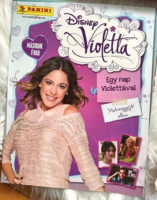 Violetta - matricagyűjtő album -  Új és üres matrica album!