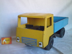 Old custom made wooden toy truck